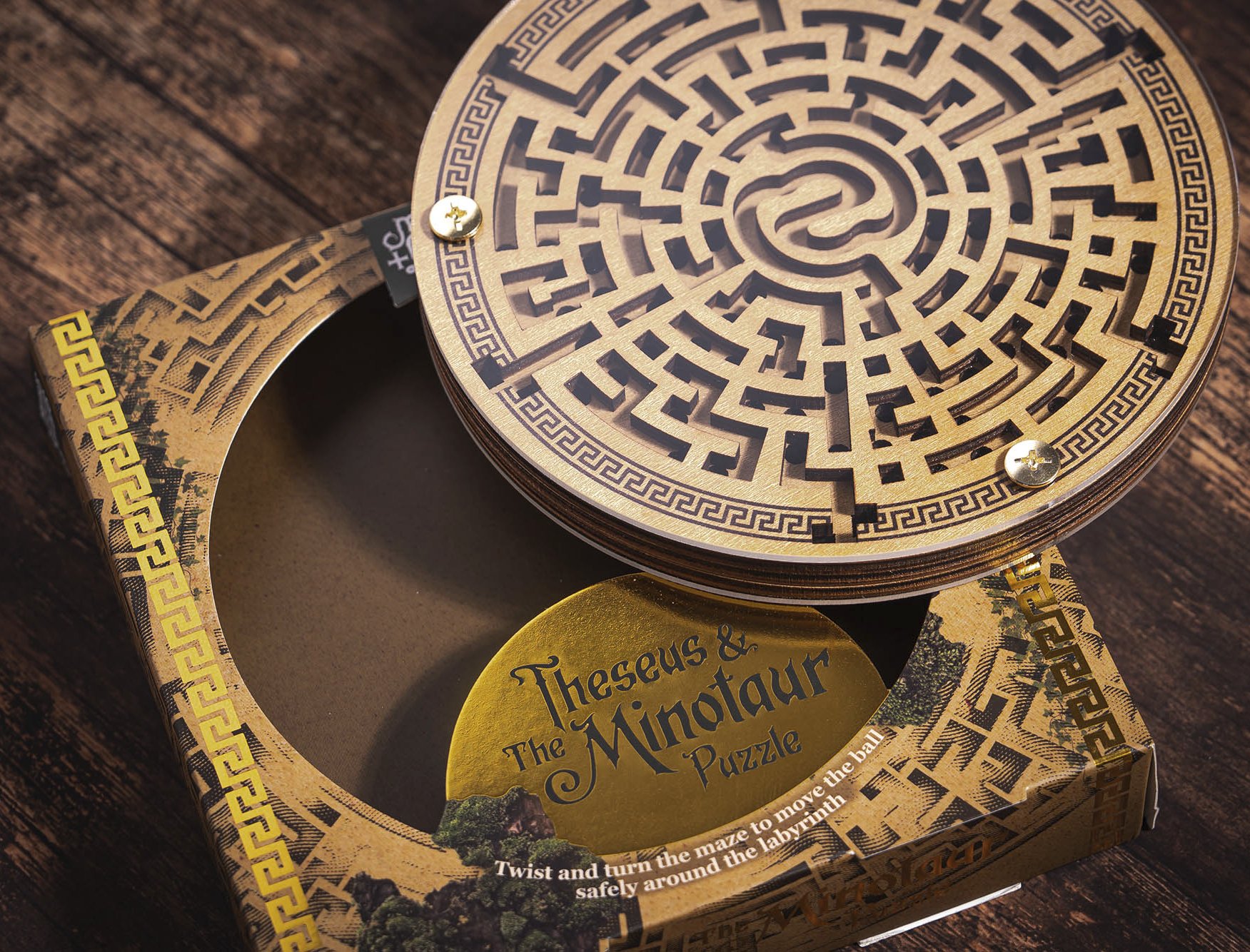 Professor Puzzle : Myths and Legends - Theseus and Minotaur Puzzle